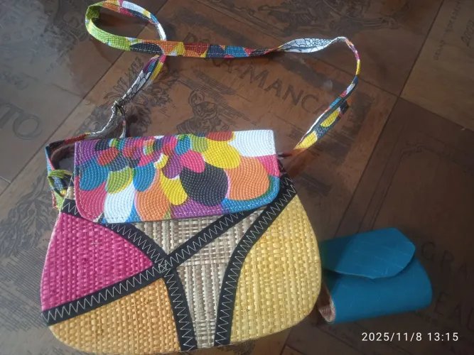 Conjunto de bolsas e porta níquels