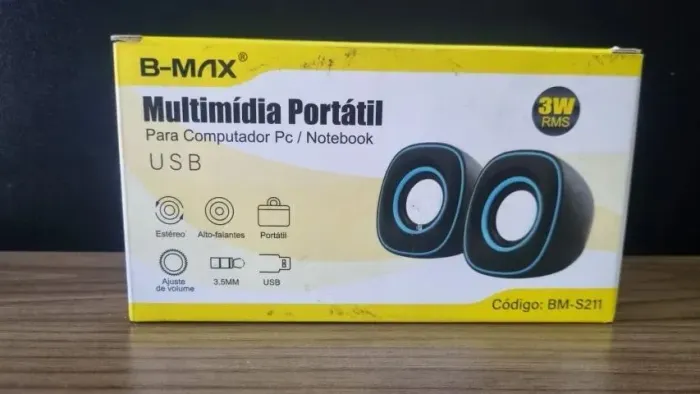 Caixa de som para Computador / Notebook