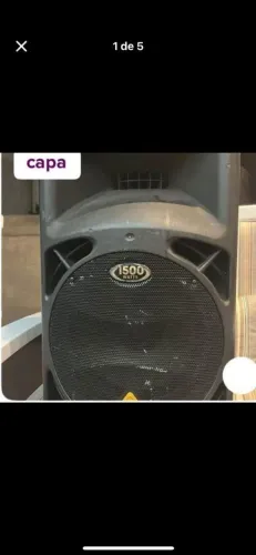 Caixa de Som Behringer 1500 Watts