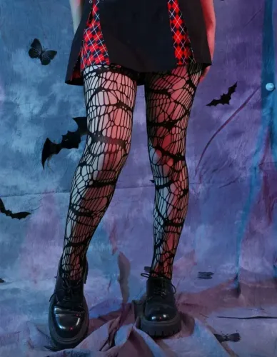 Meia calça gótica ou halloween