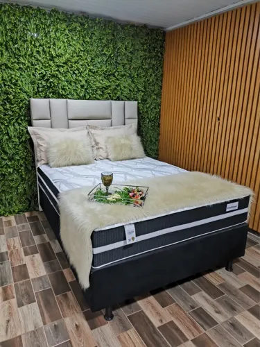 Cama Box Base + Colchão Casal 138x188 Pronta Entrega 