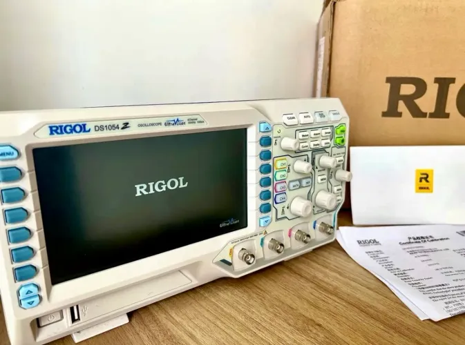OSCILOSCÓPIO RIGOL DS1054Z - NOVO, NA CAIXA, COM NOTA FISCAL!
