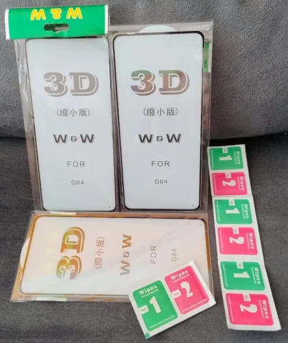 Kit 2x Películas de vidro temperado 3D Motorola Moto G52 G72 G82 G84