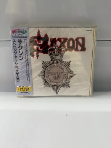 CD Saxon - Strong Arm of the Law - Edição japonesa