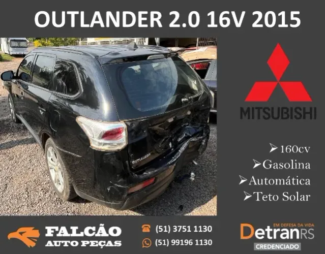 PEÇAS EM GERAL MITSUBISHI OUTLANDER 2.0 160 CV 2015