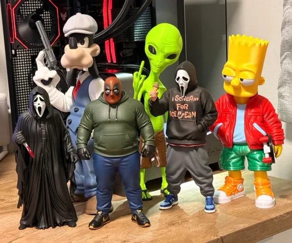 Action figure Personalizado - Diversas opções de bonecos