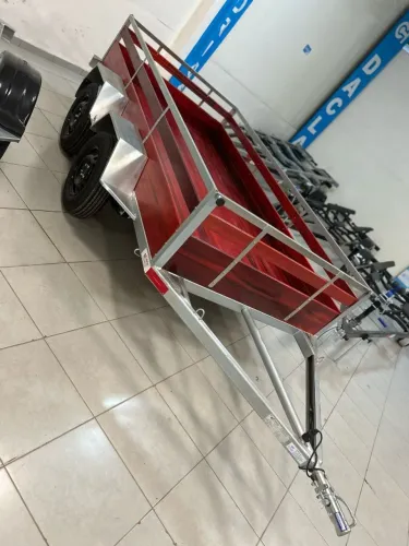 Carretinha 300x150 2 eixo TRUCADA é Dacla ( CARRETA PARA PESO MESMO)