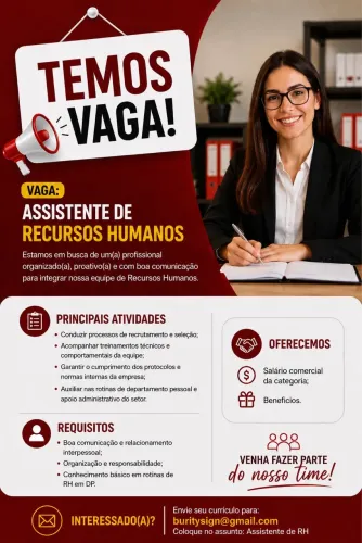 Assistente de Recursos Humanos 