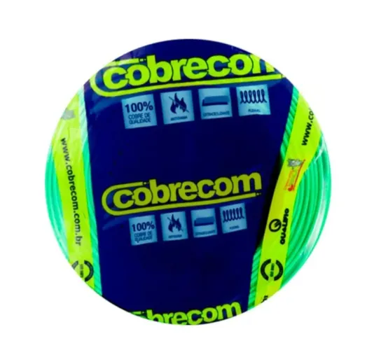 Cabo 6 mm Cobrecom verde 