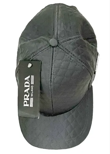 Boné Prada unissex cinza
