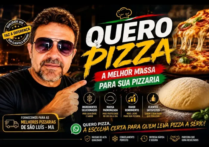 Fornecemos a melhor massa para sua pizzaria.
