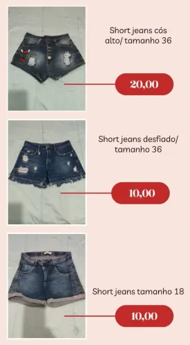Roupas diversas