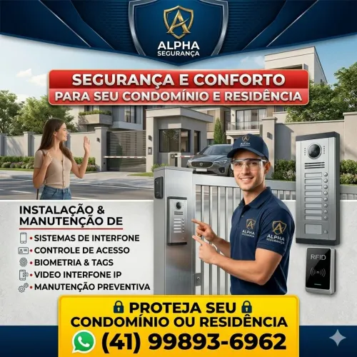 INTERFONE COM DEFEITO? NÃO FIQUE NO ESCURO!