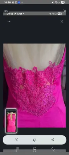 Lindo vestido vermelho 