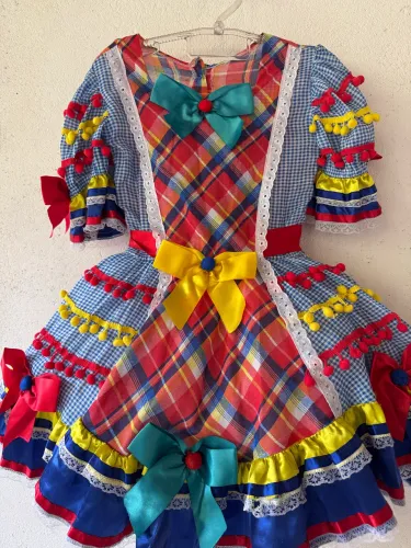 Vestido de Quadrilha Barato!
