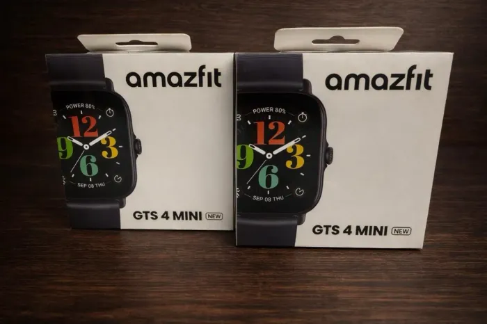 SmartWatch Xiaomi Amazfit GTS4 MINI (COM GPS) - NOVO