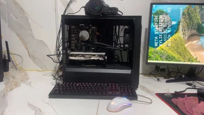 CPU Core i5 16GB NVME GTX T/C Redragon Baratoooo