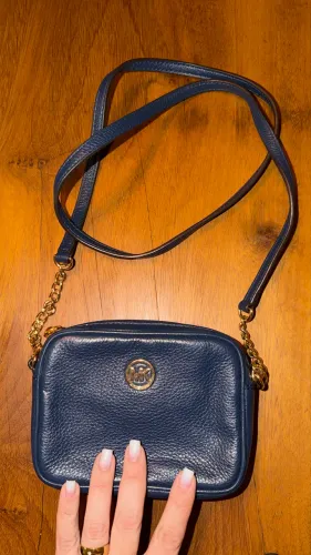 Bolsa Michael Kors couro legítimo pequena