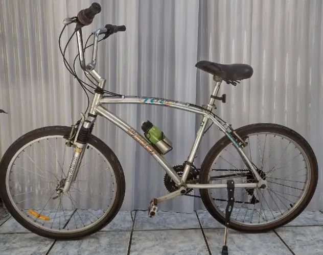 Antiga Bicicleta Caloi 100 Aluminum - Original - Usada - Ano 1992