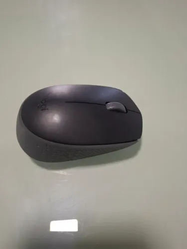 Mouse Sem Fio Logitech M280 / M330 Silent (Design Ergonômico) - Preto / Grafite
