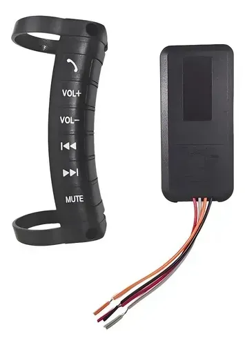 Controle de Volante Universal para Multimídia - Novo