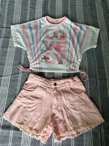 Conjunto menina Petit Cherie