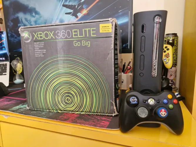Xbox 360 Elite 120gb - Completíssimo