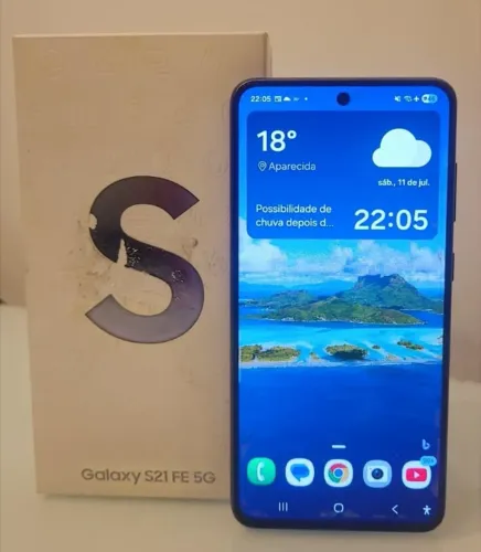Samsung Galaxy S21 FE 128 GB - Excelente Estado | Sem Riscos | Caixa Original