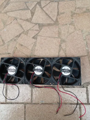 Ventoinha cooler fontes atx generica