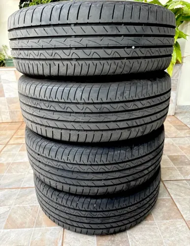 Pneu kit com 4 195 55 87 h continental 