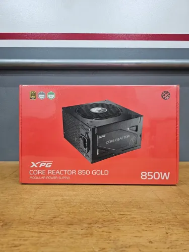 XPG CORE REACTOR 850W 80 PLUS GOLD - NOVA LACRADA | ALTO DESEMPENHO