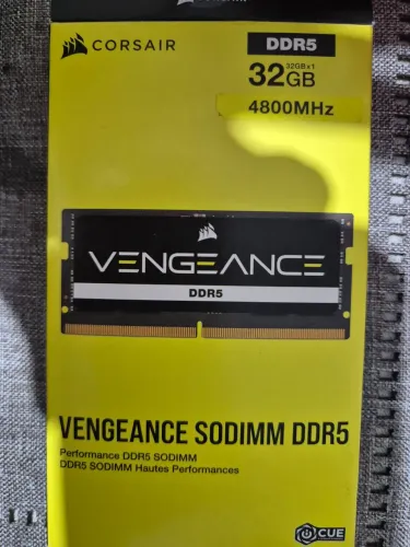 Memoria ram ddr5 32gb 4800mhz notebook 