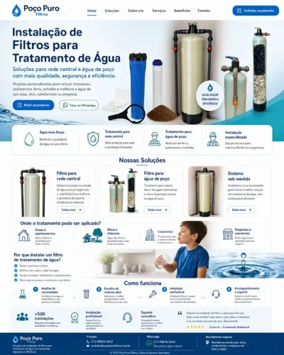Filtro para poço 