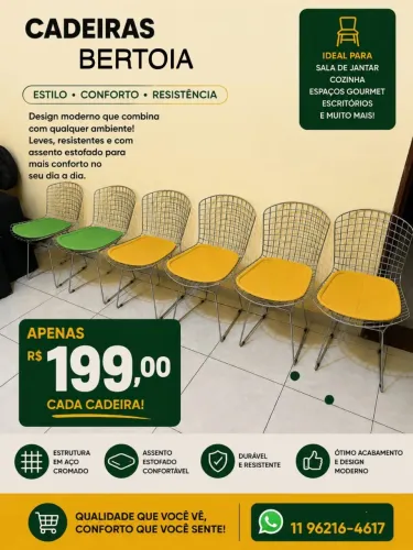 CADEIRAS NOVAS