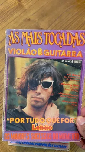 Coleção de revistas de cifras 