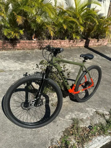 Bicicleta aro 29 freio hidráulico troco em PS4