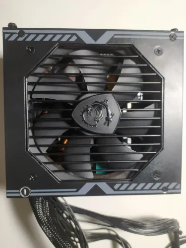 Fonte 650w MSI MAG PFC ativo 80 plus Bronze