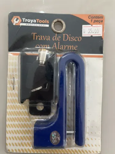Trava de Disco com Alarme
