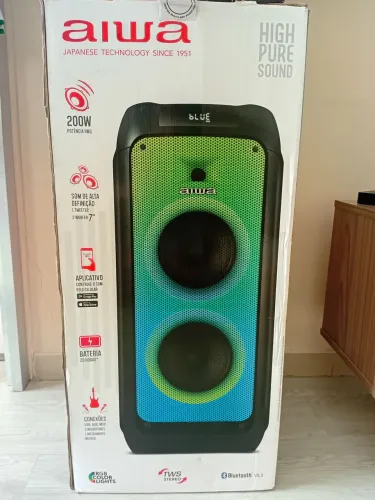 Caixa de som- AIWA 200W