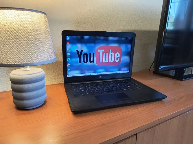 Notebook Para Youtube e Planilhas Com Bateria e SSD