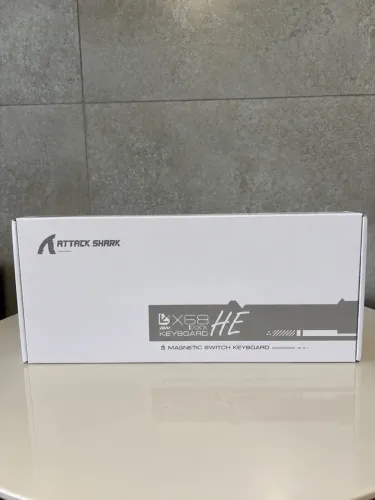 Attack Shark X68 HE Preto- Teclado Magnético