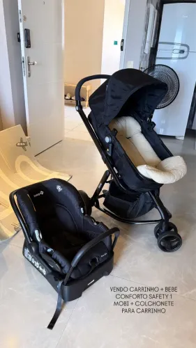 BEBÊ CONFORTO + CARRINHO