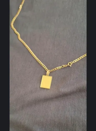 Cordão e pingente ouro 18k