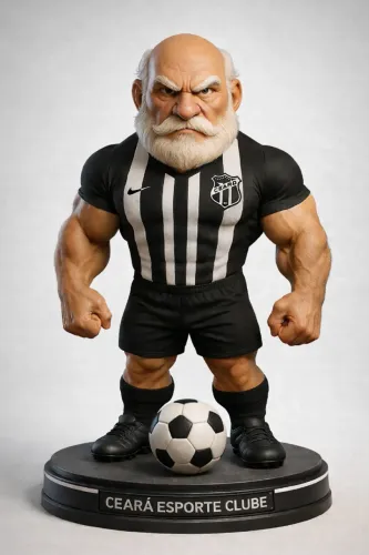 MASCOTE DO CEARÁ ESPORTE CLUBE - 20CM