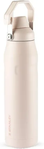 Stanley Garrafa Térmica a Vácuo para Bebidas Frias, Aço Inoxidável Leve, 1,1L, Rose Quartz