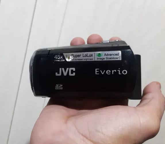 Filmadora digital JVC câmera top cartão de memória RELIQUIA na caixa+ NF