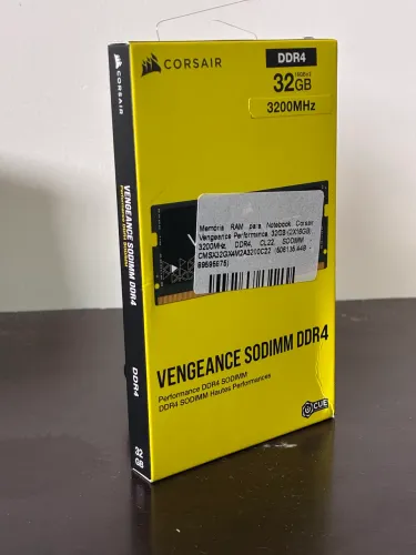 Memória ram notebook CORSAIR 2 de 16GB 3200MHz DDR4