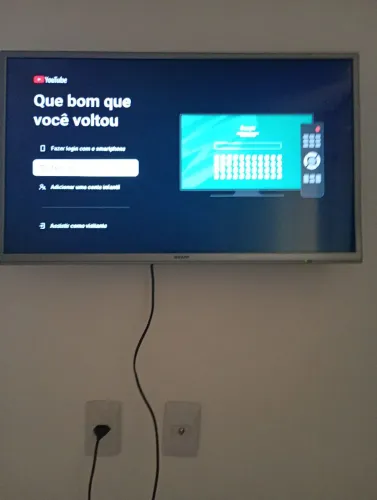 TV smart semp 32 polegadas