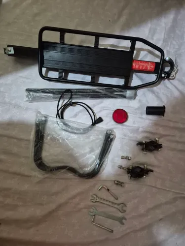 Bagageiro Traseiro Aluminio Bike Aro 26 a 29