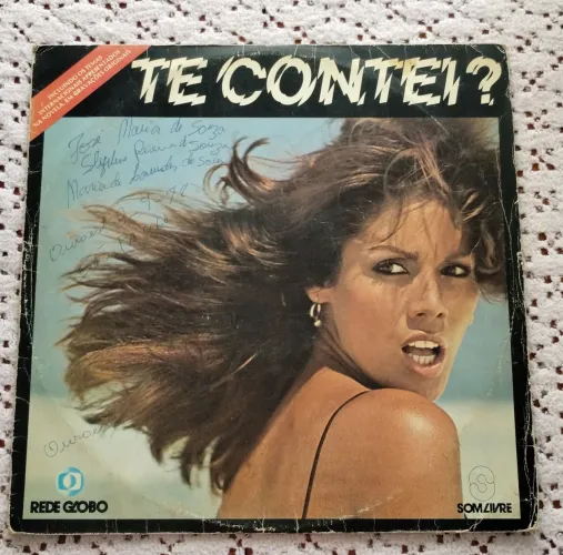 Disco de vinil-Novela te contei? internacional<br>